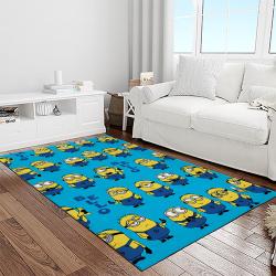 despicable me film movie minion characters area rug home decor halloween gift best present for friends light room dmm25