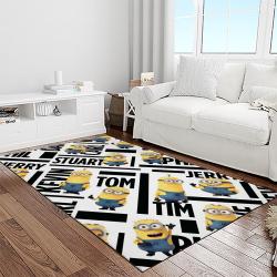 despicable me film movie minion characters area rug home decor halloween gift best present for friends light room dmm31