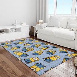 despicable me film movie minion characters area rug home decor halloween gift best present for friends light room dmm32
