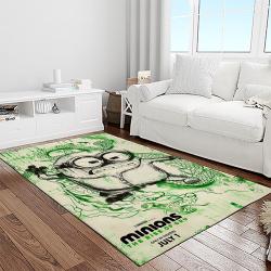 despicable me film movie minion characters area rug home decor halloween gift best present for friends light room dmm35