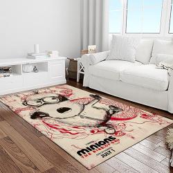 despicable me film movie minion characters area rug home decor halloween gift best present for friends light room dmm36
