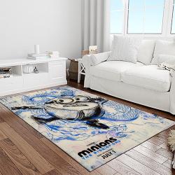 despicable me film movie minion characters area rug home decor halloween gift best present for friends light room dmm37