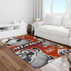 despicable me film movie minion characters area rug home decor halloween gift best present for friends light room dmm39