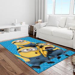 despicable me film movie minion characters area rug home decor halloween gift best present for friends light room dmm4
