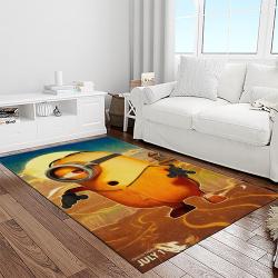 despicable me film movie minion characters area rug home decor halloween gift best present for friends light room dmm42