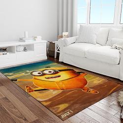 despicable me film movie minion characters area rug home decor halloween gift best present for friends light room dmm43