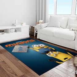 despicable me film movie minion characters area rug home decor halloween gift best present for friends light room dmm46