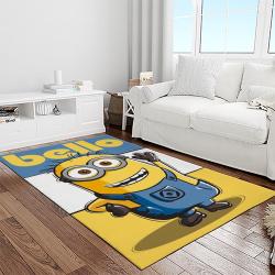 despicable me film movie minion characters area rug home decor halloween gift best present for friends light room dmm63
