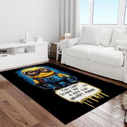 despicable me film movie minion characters area rug home decor halloween gift best present for friends light room dmm65