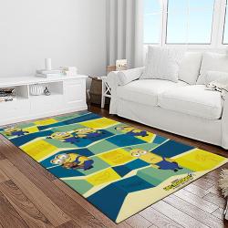 despicable me film movie minion characters area rug home decor halloween gift best present for friends light room dmm66