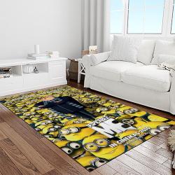 despicable me film movie minion characters area rug home decor halloween gift best present for friends light room dmm69