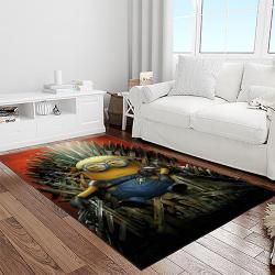 despicable me film movie minion characters area rug home decor halloween gift best present for friends light room dmm71