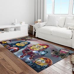 despicable me film movie minion characters area rug home decor halloween gift best present for friends light room dmm73