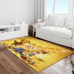 despicable me film movie minion characters area rug home decor halloween gift best present for friends light room dmm74