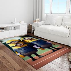 despicable me film movie minion characters area rug home decor halloween gift best present for friends light room dmm76