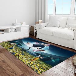 despicable me film movie minion characters area rug home decor halloween gift best present for friends light room dmm77