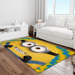 despicable me film movie minion characters area rug home decor halloween gift best present for friends light room dmm81