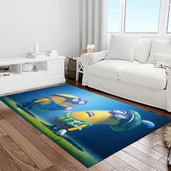 despicable me film movie minion characters area rug home decor halloween gift best present for friends light room dmm83