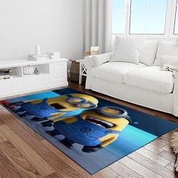 despicable me film movie minion characters area rug home decor halloween gift best present for friends light room dmm85