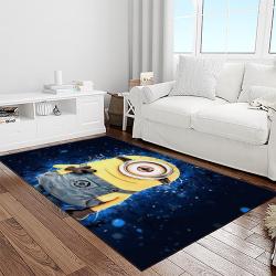 despicable me film movie minion characters area rug home decor halloween gift best present for friends light room dmm86