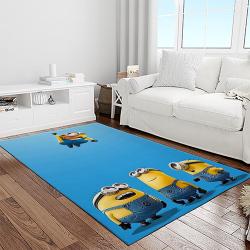 despicable me film movie minion characters area rug home decor halloween gift best present for friends light room dmm88