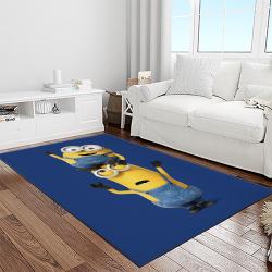despicable me film movie minion characters area rug home decor halloween gift best present for friends light room dmm89