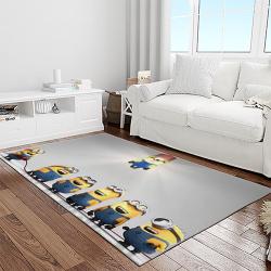 despicable me film movie minion characters area rug home decor halloween gift best present for friends light room dmm94