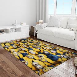 despicable me film movie minion characters area rug home decor halloween gift best present for friends light room dmm96