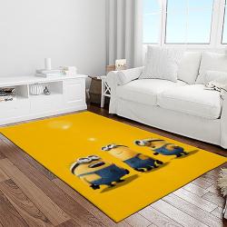 despicable me film movie minion characters area rug home decor halloween gift best present for friends light room dmm97