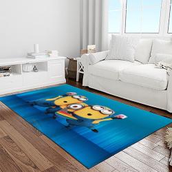despicable me film movie minion characters area rug home decor halloween gift best present for friends light room dmm99