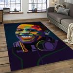 dr. dre rapper hiphop music retangle carpet area rug home decor best gift for fan and friends dark room dd17