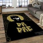 dr. dre rapper hiphop music retangle carpet area rug home decor best gift for fan and friends dark room dd8