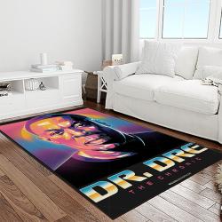dr. dre rapper hiphop music retangle carpet area rug home decor best gift for fan and friends light room dd14