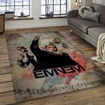 eminem legend rapper hiphop music rap carpet area rug home decor gift for fans gift for friends dark room emm6