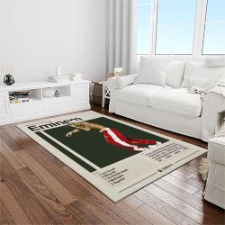 eminem legend rapper hiphop music rap carpet area rug home decor gift for fans gift for friends light room emm9