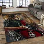 geddy lee rapper hiphop music retangle carpet area rug home decor best gift for fan and friends dark room gl20