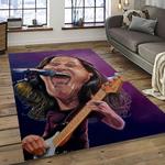 geddy lee rapper hiphop music retangle carpet area rug home decor best gift for fan and friends dark room gl3