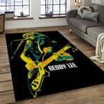 geddy lee rapper hiphop music retangle carpet area rug home decor best gift for fan and friends dark room gl7