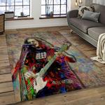 geddy lee rapper hiphop music retangle carpet area rug home decor best gift for fan and friends dark room gl9