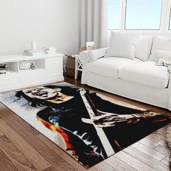 geddy lee rapper hiphop music retangle carpet area rug home decor best gift for fan and friends light room gl12