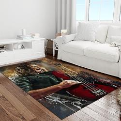 geddy lee rapper hiphop music retangle carpet area rug home decor best gift for fan and friends light room gl20