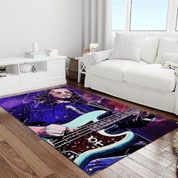 geddy lee rapper hiphop music retangle carpet area rug home decor best gift for fan and friends light room gl21