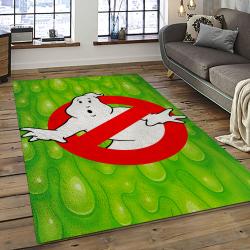 Ghostbusters Supernatural Comedy Film Movie Carpet Area Rug Home Decor Halloween Gift Best Present For Friends GBS13