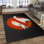 ghostbusters supernatural comedy film movie carpet area rug home decor halloween gift best present for friends dark room gbs14