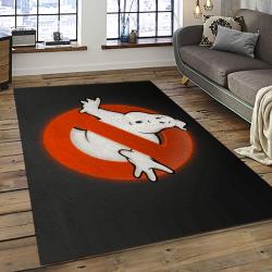 Ghostbusters Supernatural Comedy Film Movie Carpet Area Rug Home Decor Halloween Gift Best Present For Friends GBS14