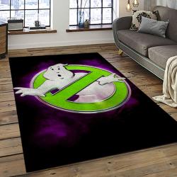 Ghostbusters Supernatural Comedy Film Movie Carpet Area Rug Home Decor Halloween Gift Best Present For Friends GBS2