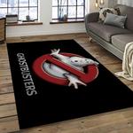 ghostbusters supernatural comedy film movie carpet area rug home decor halloween gift best present for friends dark room gbs23