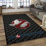 ghostbusters supernatural comedy film movie carpet area rug home decor halloween gift best present for friends dark room gbs3