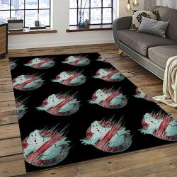Ghostbusters Supernatural Comedy Film Movie Carpet Area Rug Home Decor Halloween Gift Best Present For Friends GBS4