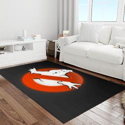 ghostbusters supernatural comedy film movie carpet area rug home decor halloween gift best present for friends light room gbs14